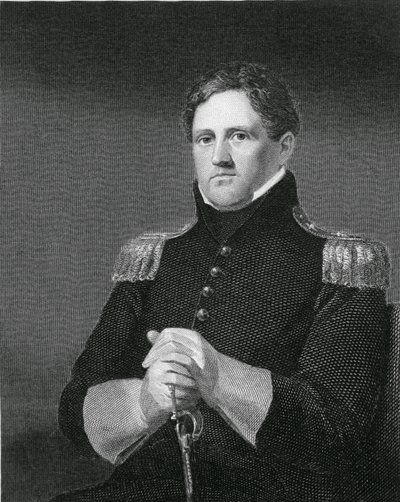 Major General Winfield Scott, engraved by William G. Armstrong by Charles Cromwell Ingham